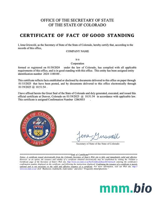 USA, Colorado potwierdza fakt, że klimatyzacja jest dostępna w programie Word i PDF